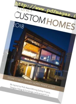 Sydney Custom Homes – March 2018