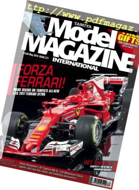 Tamiya Model Magazine – May 2018 Cover