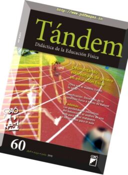 Tandem. Didactica de la Educacion Fisica – abril 2018