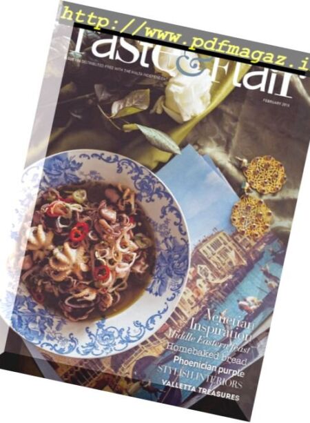 Taste & Flair – February 2018 Cover