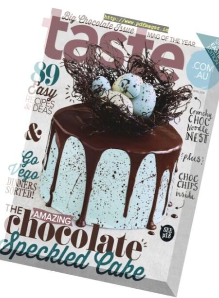 Taste.com.au – April 2018 Cover