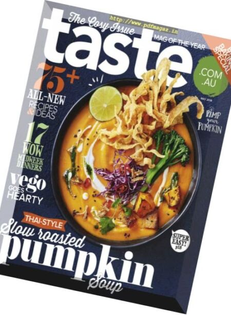 Taste.com.au – May 2018 Cover