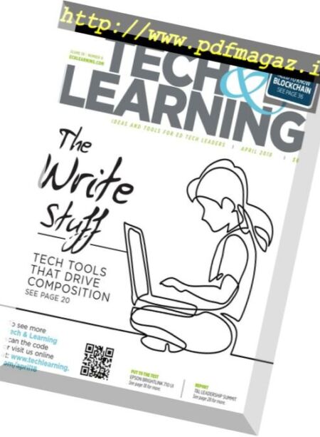 Tech & Learning – April 2018 Cover