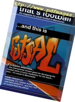 that’s football – April 2018
