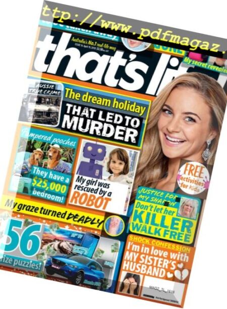 That’s Life – 11 April 2018 Cover