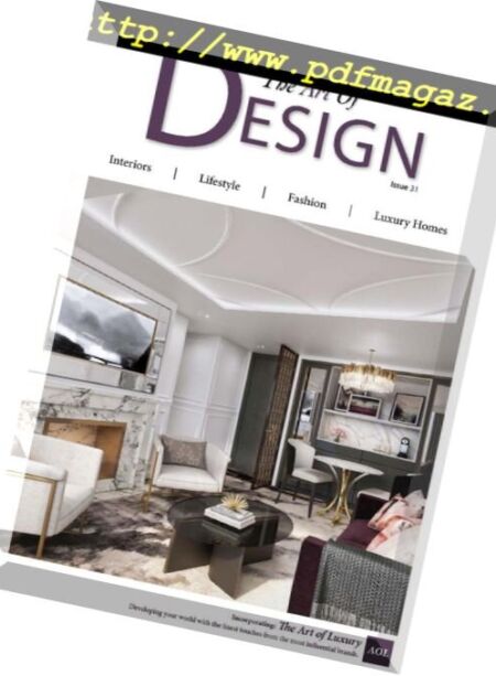 The Art Of Design – Issue 31, 2018 Cover