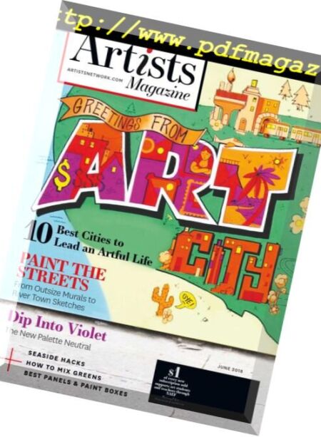 The Artist’s Magazine – June 2018 Cover