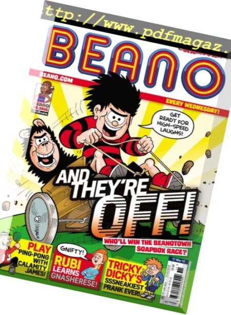 The Beano – 18 March 2018 Cover
