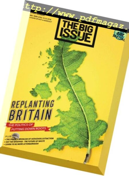 The Big Issue – 16 April 2018 Cover