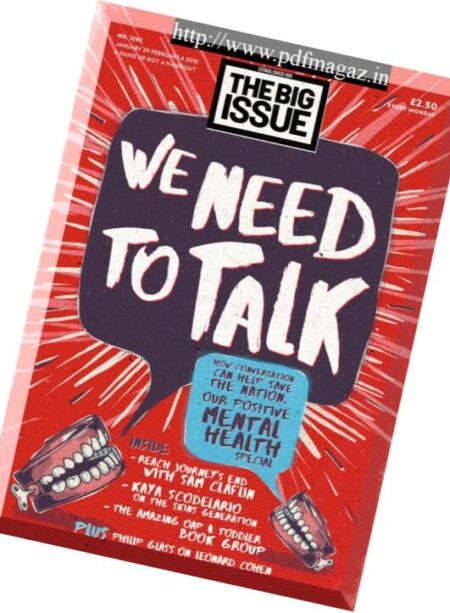 The Big Issue – 27 January 2018 Cover