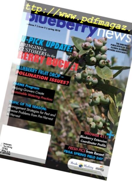 The Blueberry News – March 2018 Cover