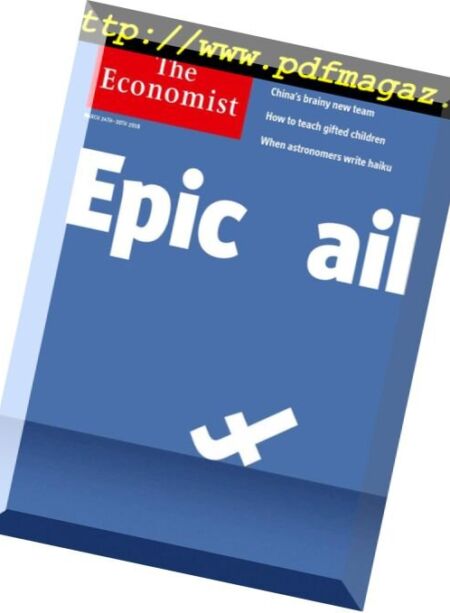 The Economist UK Edition – 24 March 2018 Cover