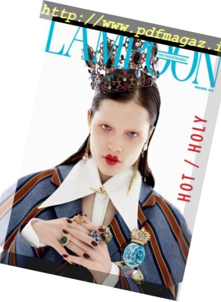 The Fashionable Lampoon International – April 2018 Cover