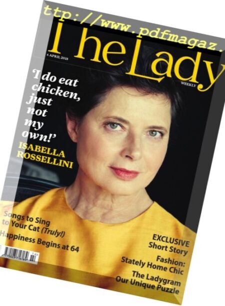 The Lady – 6 April 2018 Cover