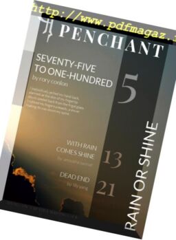 The Penchant Literary – 28 February 2018
