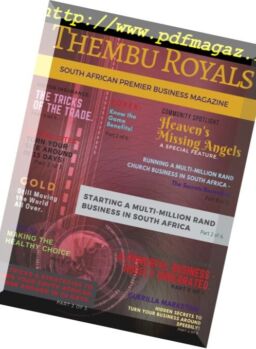 Thembu Royals – March 2018