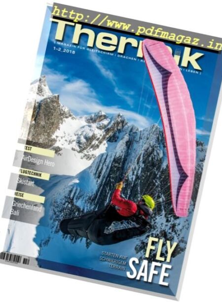 Thermik Magazin – Januar 2018 Cover