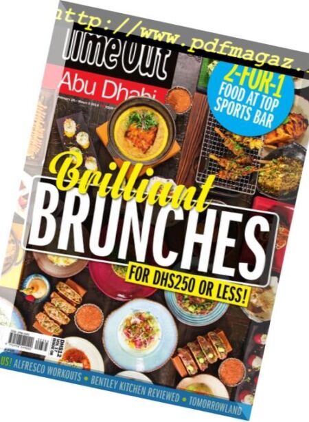 TimeOut Abu Dhabi – 28 February 2018 Cover
