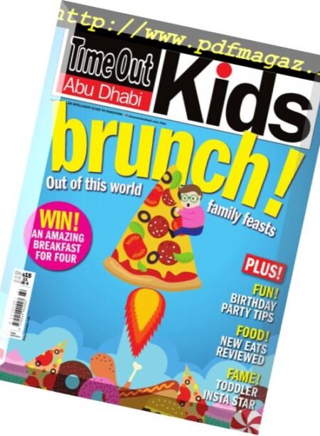 TimeOut Abu Dhabi Kids – April 2018 Cover