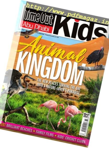 TimeOut Abu Dhabi Kids – January 2018 Cover