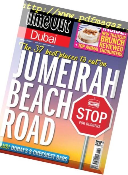 TimeOut Dubai – 11 April 2018 Cover