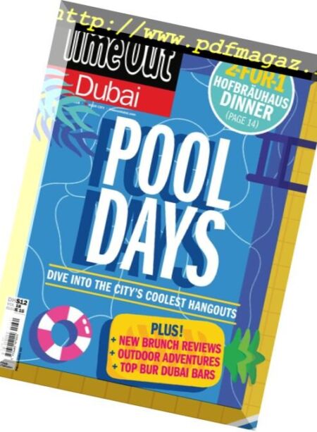 TimeOut Dubai – 18 April 2018 Cover