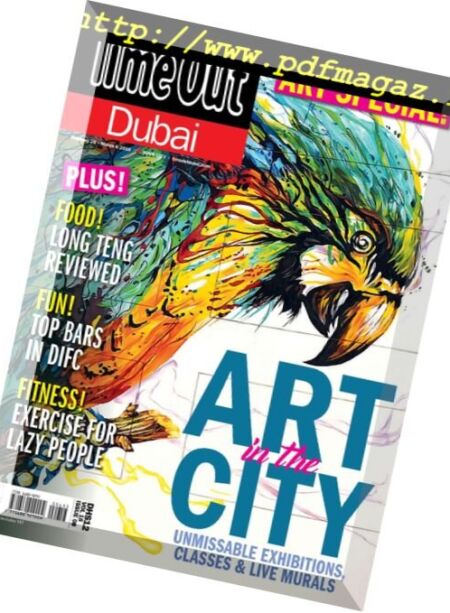 TimeOut Dubai – 28 February 2018 Cover