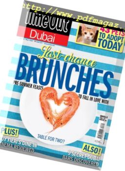 TimeOut Dubai – April 25, 2018