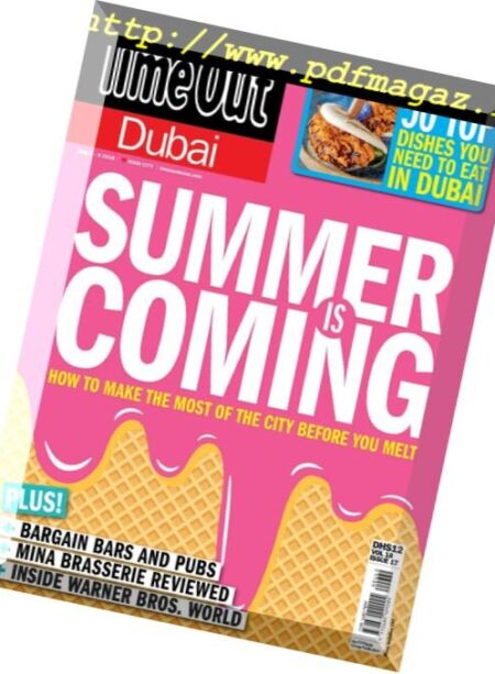 TimeOut Dubai – May 02, 2018 Cover