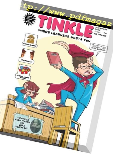 Tinkle – 19 March 2018 Cover