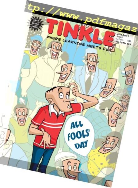 Tinkle – 9 April 2018 Cover