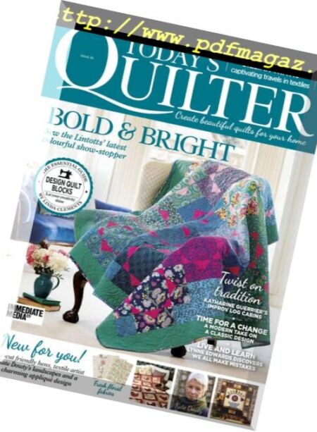 Today’s Quilter – June 2018 Cover