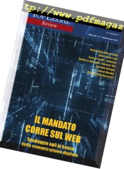 Top Legal Review – Febbraio-Marzo 2018