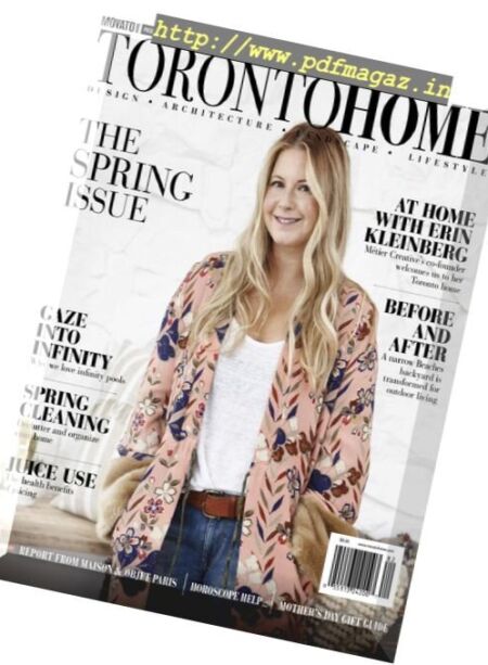Toronto Home – Spring 2018 Cover