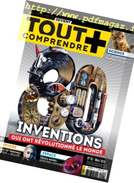 Tout Comprendre+ – mars 2018 Cover