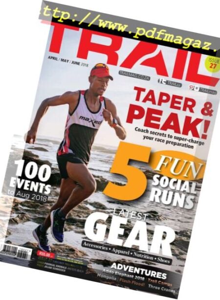 Trail South Africa – April 2018 Cover