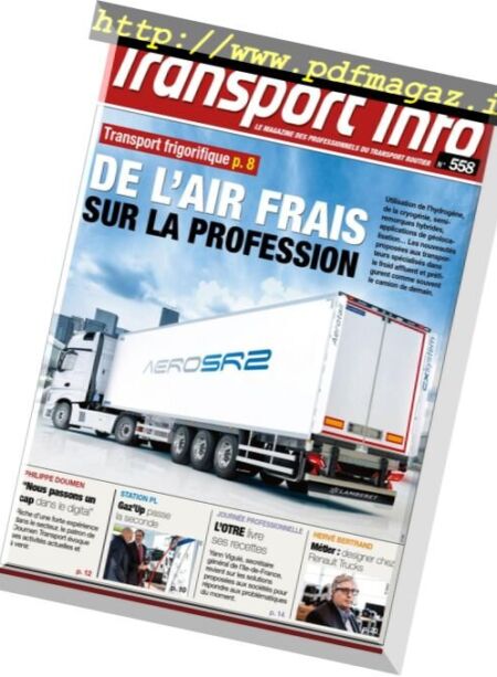 Transport Info – 20 avril 2018 Cover