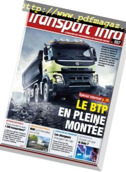 Transport Info Hebdo – avril 2018