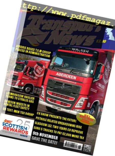 Transport News – May 2018 Cover
