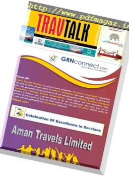 Trav Talk – 13 April 2018