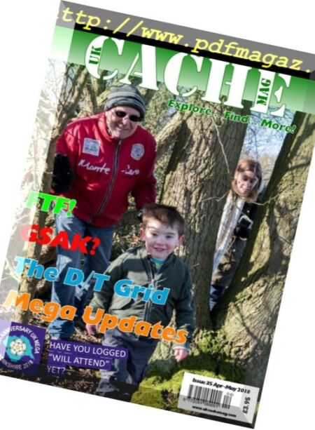 UK Cache Mag – April 2018 Cover