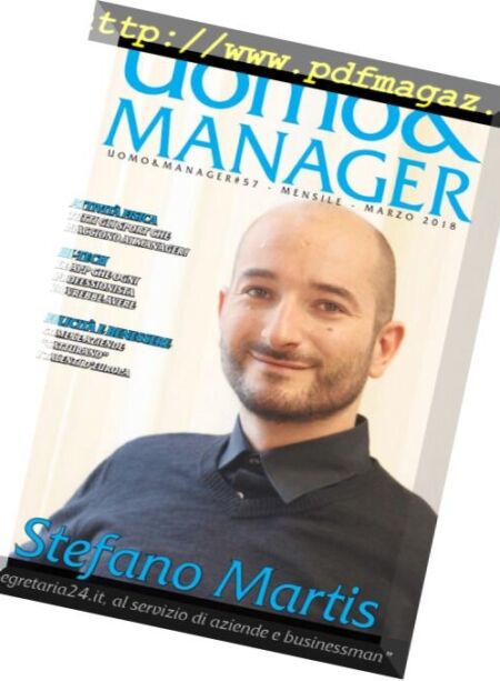Uomo & Manager – Marzo 2018 Cover
