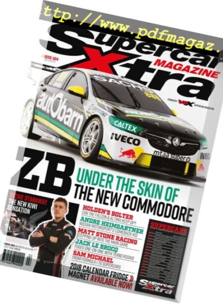 V8X Supercar – May-June 2018 Cover