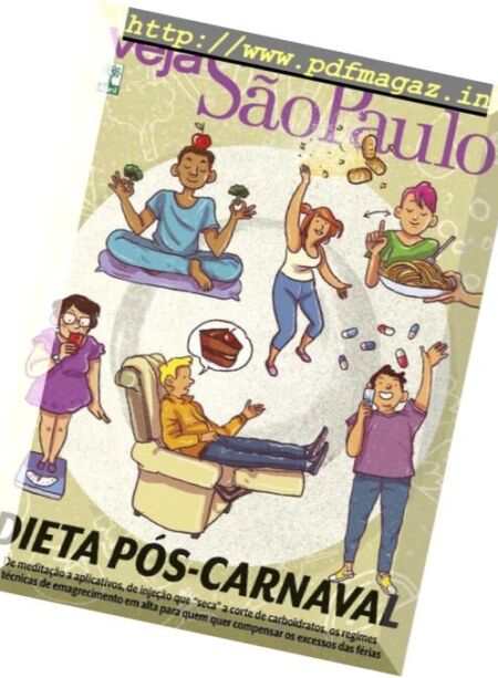 Veja Sao Paulo Brazil – 21 Fevereiro 2018 Cover
