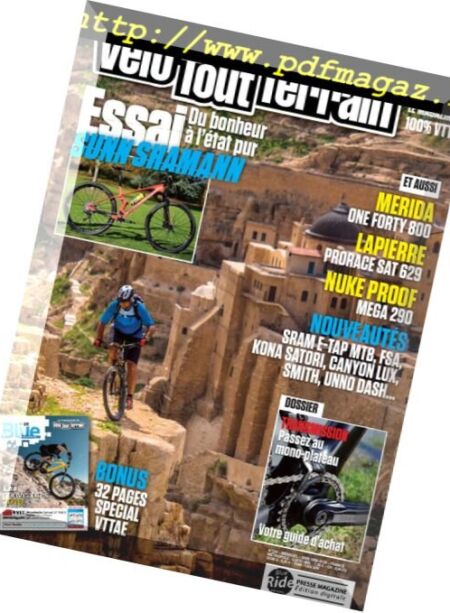 Velo Tout Terrain – avril-mai 2018 Cover