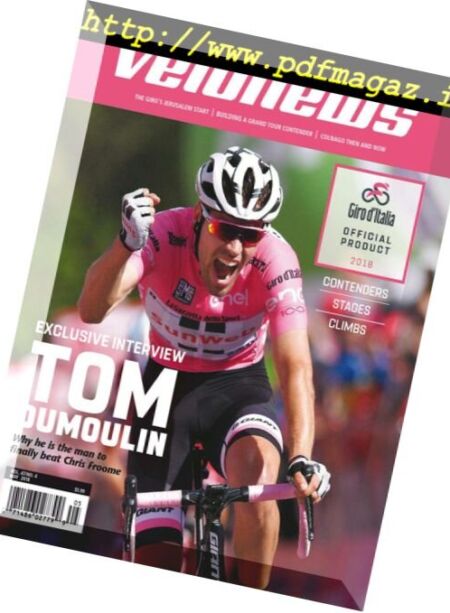 Velonews – May 2018 Cover