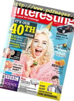 Very Interesting – March-April 2018