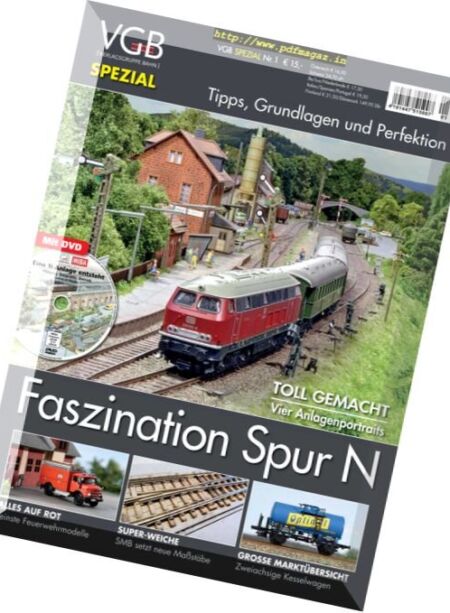VGB Spezial – Nr.1, 2018 Cover