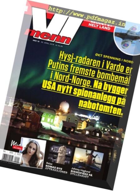 Vi Menn – 30 april 2018 Cover