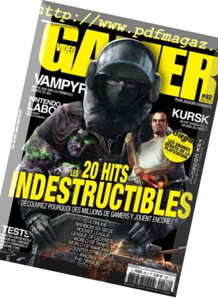 Video Gamer – 23 fevrier 2018 Cover